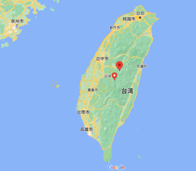 台湾地図